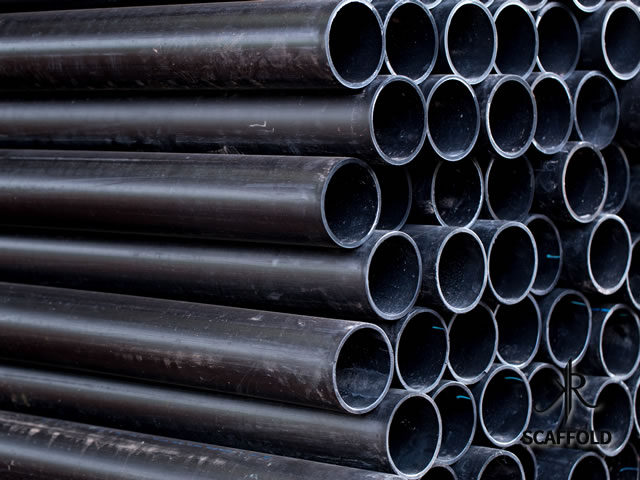 Scaffold Black Tubes